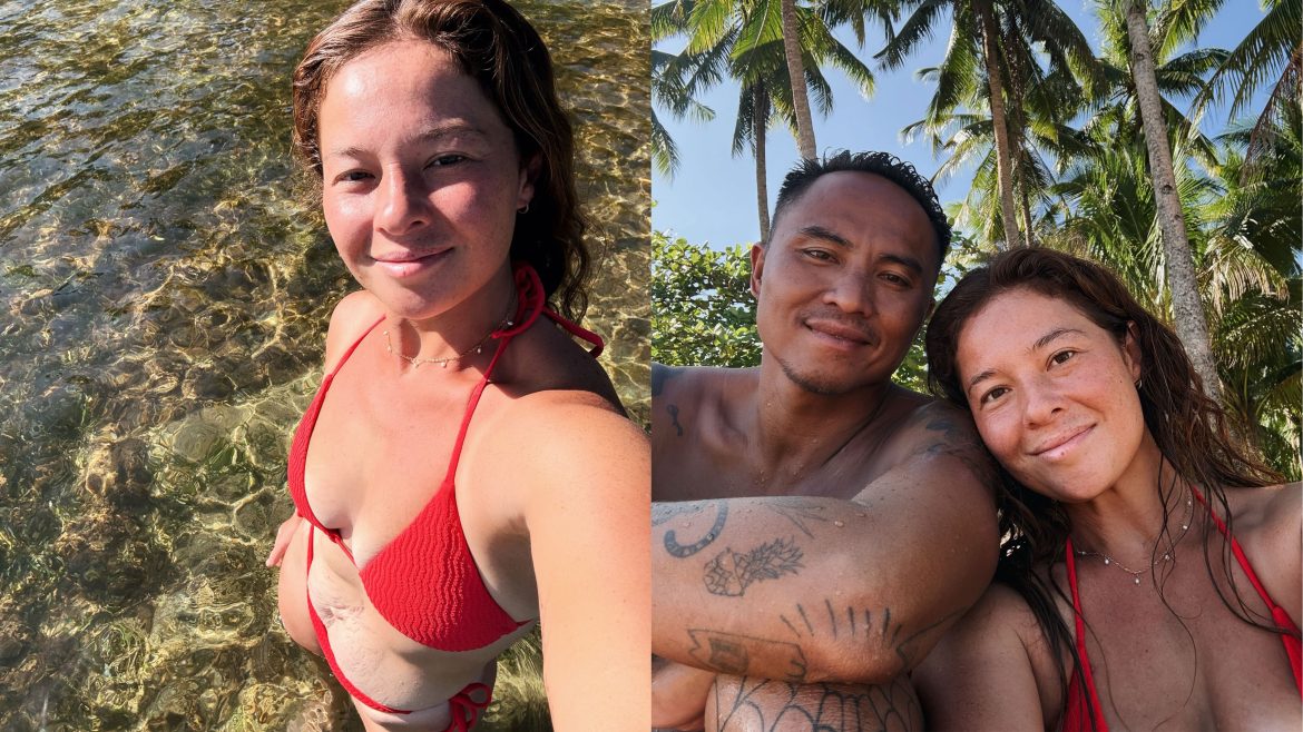 Andi Eigenmann natural beauty highlighted in a viral beach photo with her family
