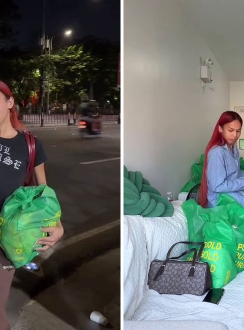 Awra Briguela Earns Praise for Donating Grocery Packs to Jeepney Drivers
