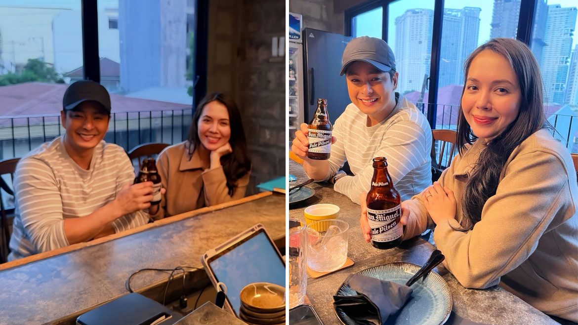 Coco Martin and Julia Montes together in a viral photo that sparked pregnancy rumors online