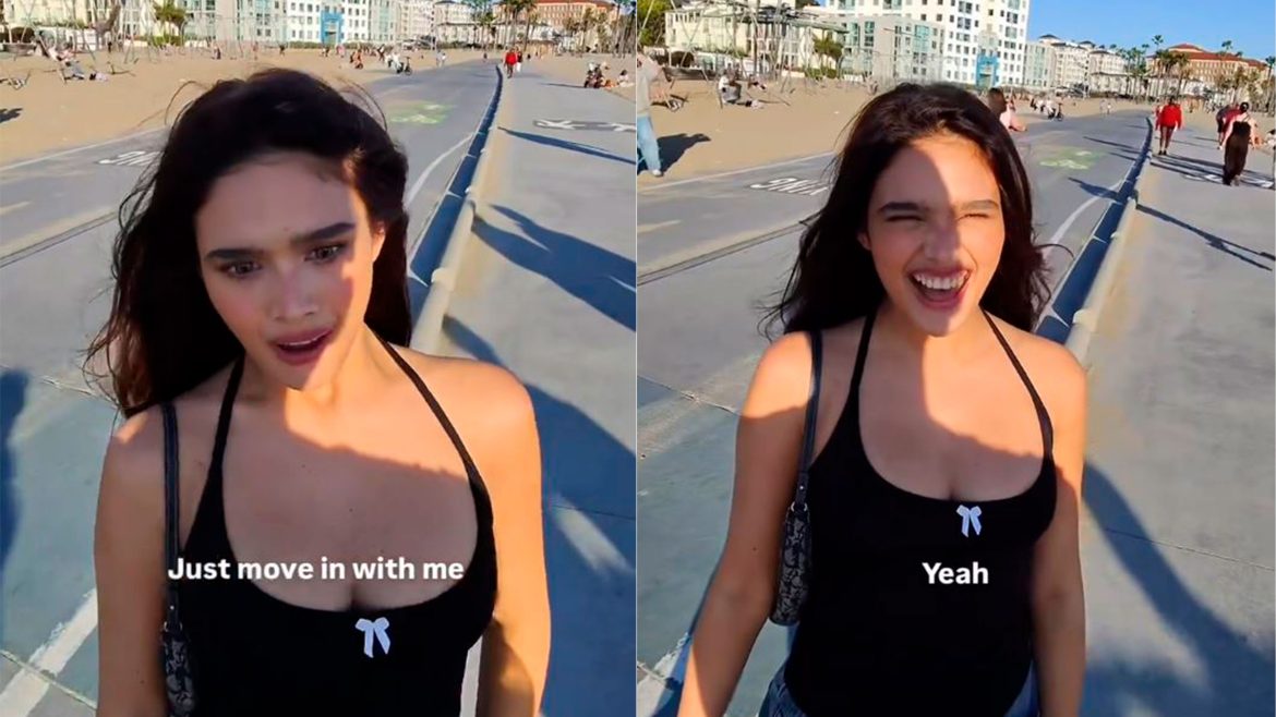 Criza Taa viral TikTok video showing her during a street interaction that sparked online reactions
