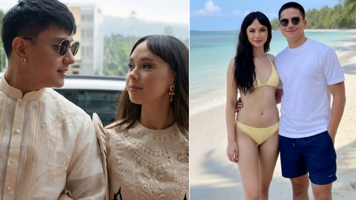 Kaila Estrada and Daniel Padilla amid wedding rumors circulating online