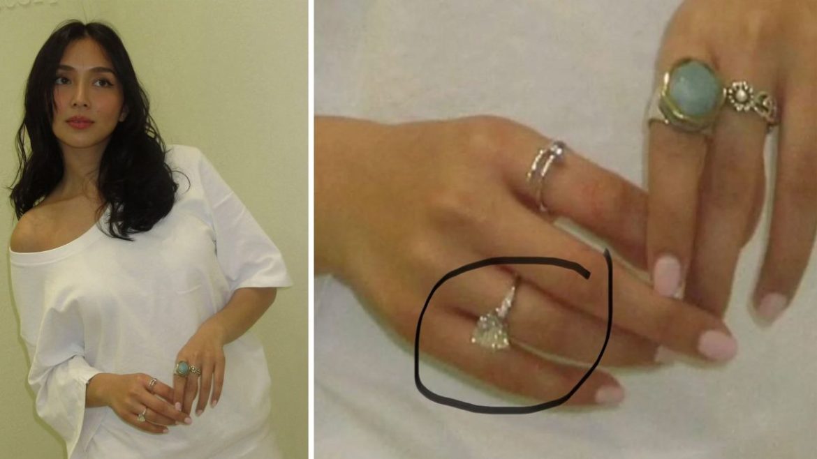 Kathryn Bernardo in white outfit amid engagement rumors linked to Mayor Mark Alcala