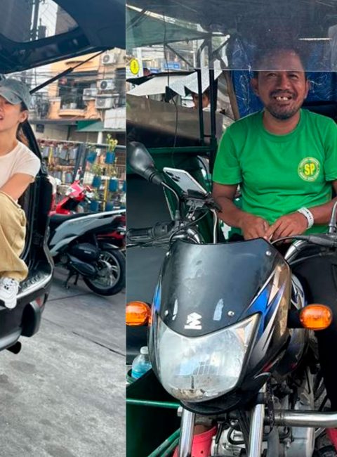 Kim Chiu Spotted in Timog Giving Free Gas and Food for Birthday Charity