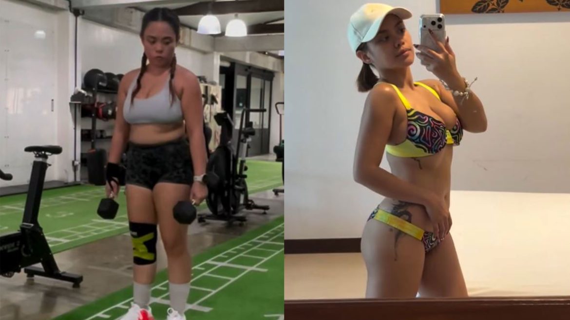 Kim Molina fitness journey showing her workout routine and transformation ahead of her wedding