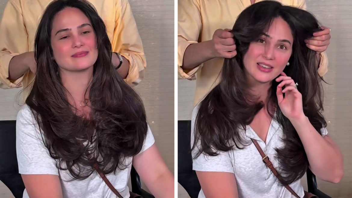 Kristine Hermosa natural beauty highlighted during a viral hairstyling session without filters