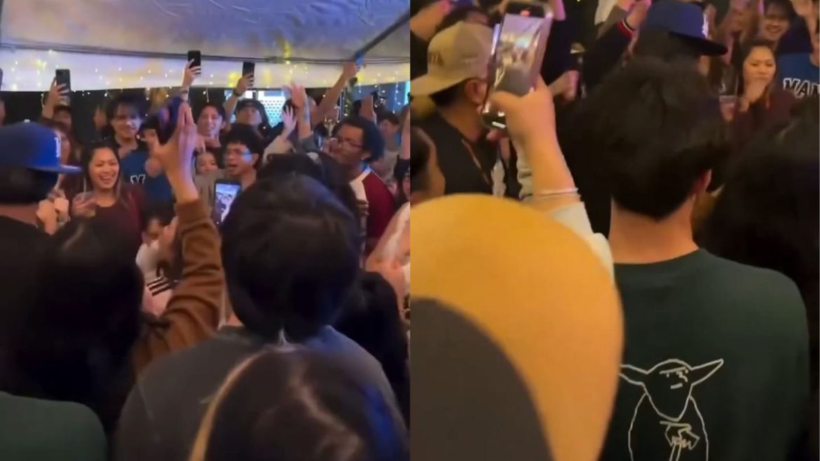 national anthem remix party crowd dancing at event video sparks debate Philippines