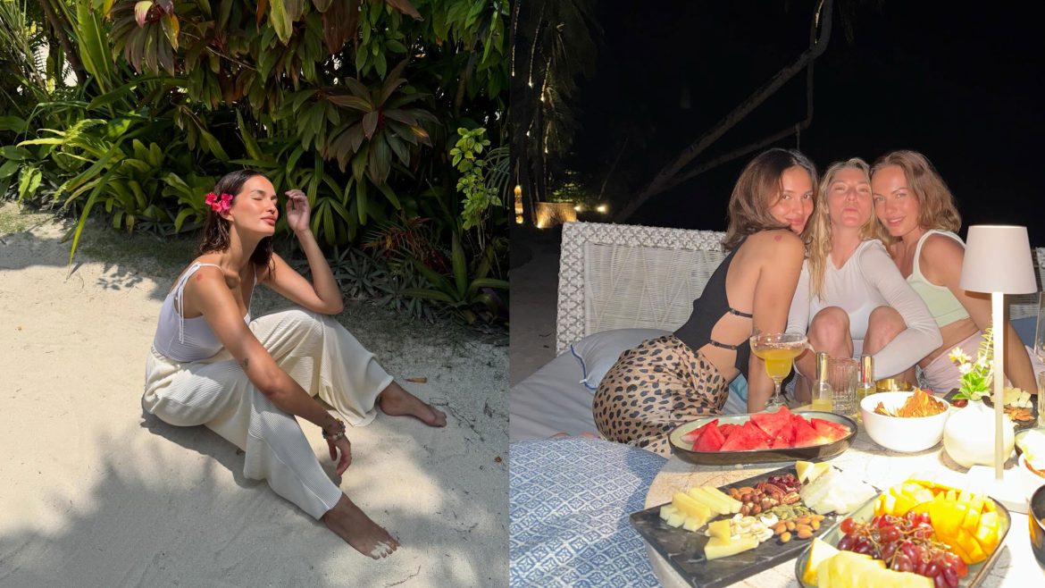 Sarah Lahbati relaxing in Siargao showcasing simple island lifestyle