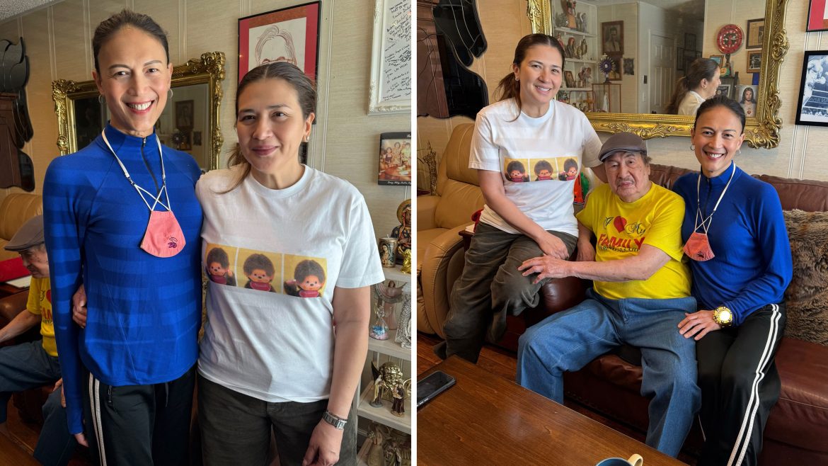 Zsa Zsa Padilla and BB Gandanghari posing together in a viral photo that led to relationship clarification