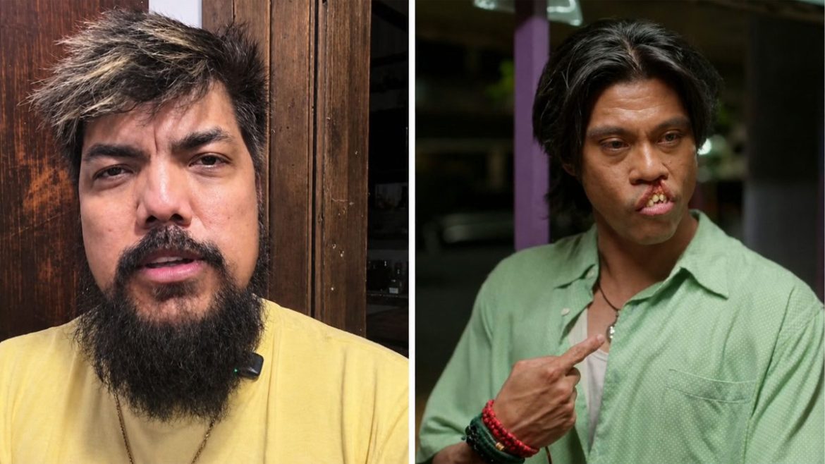 Mark Andaya reacts to Love Ngo film alongside scene of Ngo character