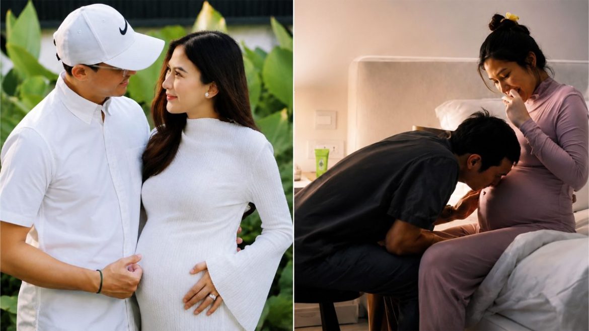Cathy Gonzaga and her husband share emotional maternity moments after announcing pregnancy following years of waiting and loss