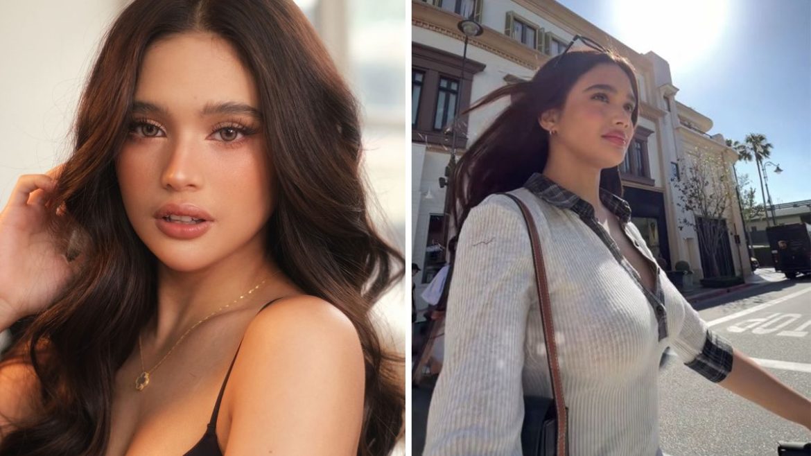 Criza Taa in portrait photo beside screenshot from her viral TikTok video