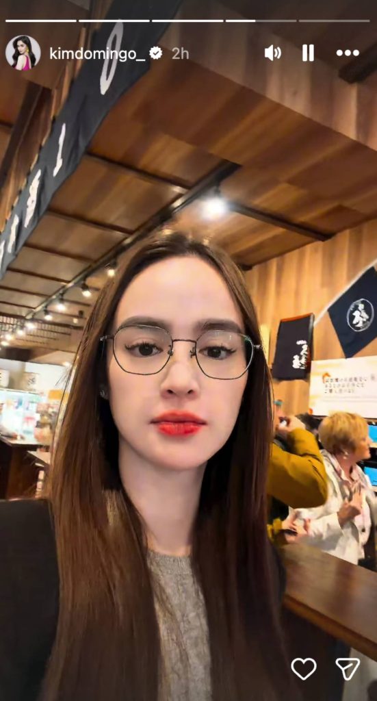 Kim Domingo selfie photo shared on social media