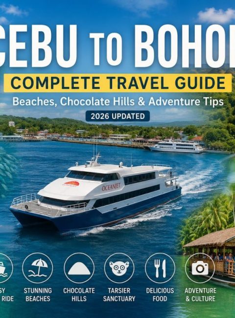 Cebu to Bohol: Complete Travel Guide with Beaches, Chocolate Hills & Adventure Tips (2026 Updated)
