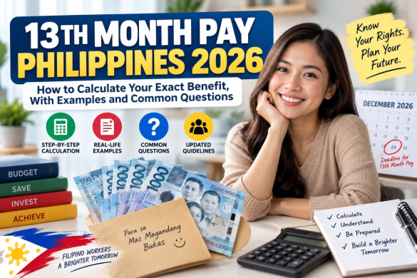 13th Month Pay Philippines 2026: How to Calculate Your Exact Benefit