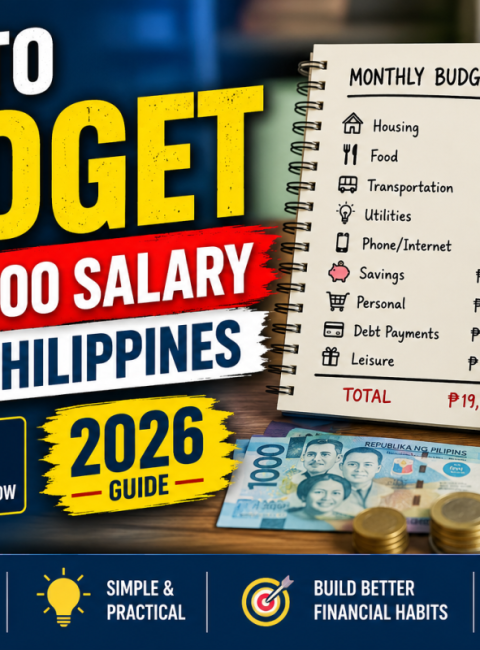 How to Budget a ₱20,000 Salary in the Philippines: A Practical Monthly Plan for 2026