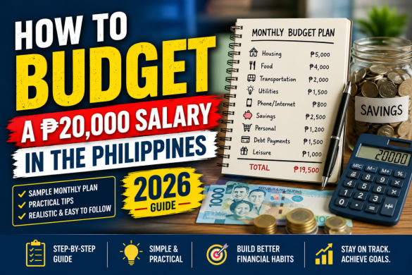 How to Budget a ₱20,000 Salary in the Philippines: A Practical Monthly Plan for 2026