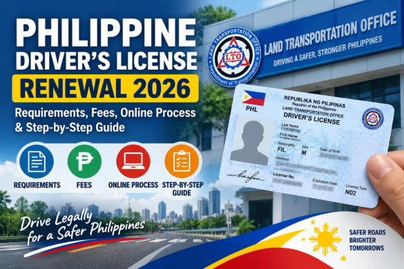 Philippine Driver’s License Renewal 2026: Requirements, Fees, Online Process & Step-by-Step Guide
