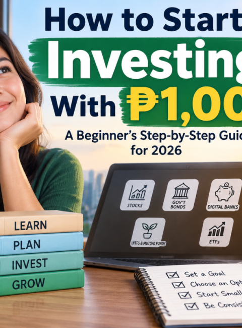 How to Start Investing With ₱1,000 in the Philippines: A Beginner’s Step-by-Step Guide for 2026