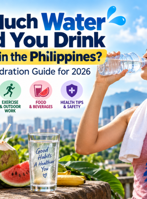 How Much Water Should You Drink Every Day in the Philippines? A Practical Hydration Guide for 2026