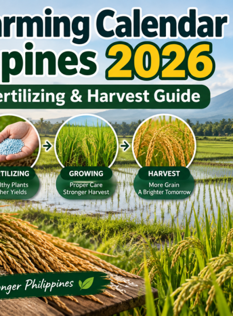 Rice Farming Calendar Philippines 2026: Planting, Fertilizing & Harvest Guide