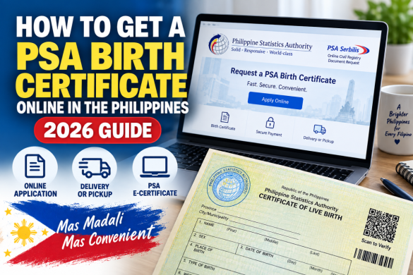 How to Get a PSA Birth Certificate Online in the Philippines (2026 Guide)
