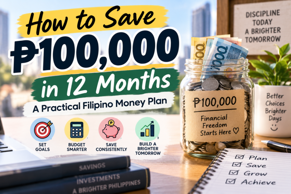How to Save ₱100,000 in 12 Months: A Practical Filipino Money Plan
