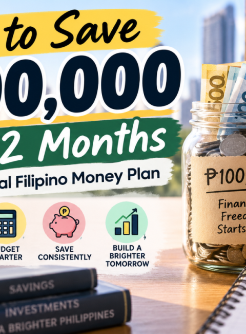 How to Save ₱100,000 in 12 Months: A Practical Filipino Money Plan